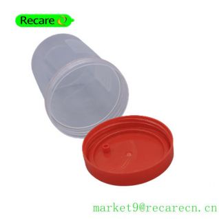 urine cup plastic for Hospital Disposable with cap on sale