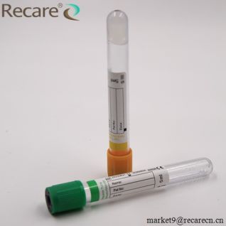 lithium heparin tube tests PET tubes sale blood collection