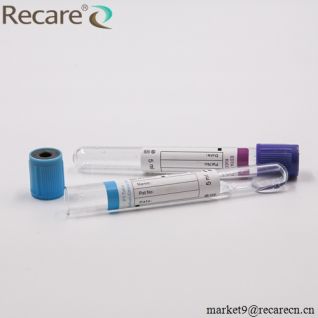 blood test edta blood collection tube PET k2 k3 Disposable