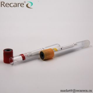 clot tube blood Collection Tube PET glass Clot Activator