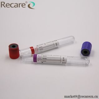 edta vial blood collection tube PET Disposable k2 k3 on sale