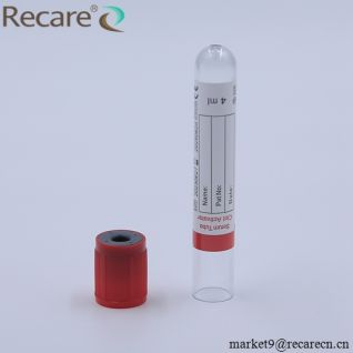 serum tube Clot Activator blood Collection Tube PET glass