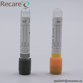 gel separator tube blood Collection Tube PET glass on sale