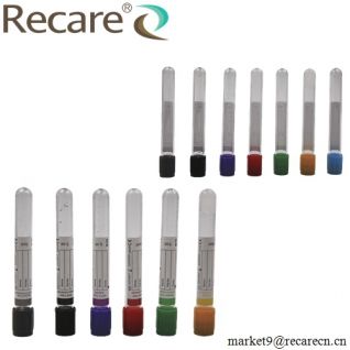blood collection tube PET glass Disposable CE ISO Approval