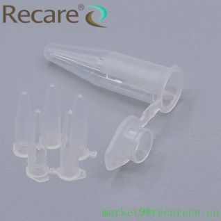 microcentrifuge tube polypropylene sterile Transparent body